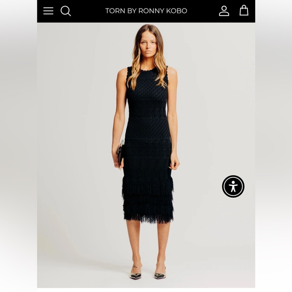 The Ryan Dress from Torn by Ronny Kobo size L, new with tag - Picture 1 of 6